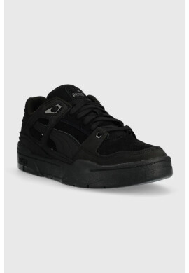 Puma Кожени маратонки Slipstream Suede в черно - Pepit.bg
