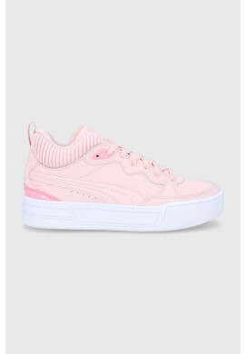 Puma Кожени обувки Skye Demi 380749 в розово с платформа - Pepit.bg