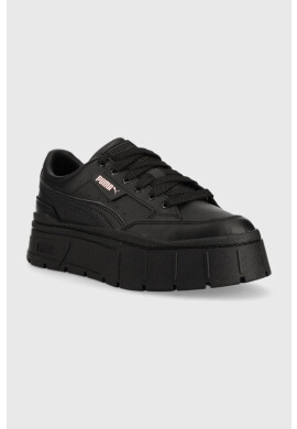 Puma Маратонки Mayze Stack Lthr Wns в черно - Pepit.bg