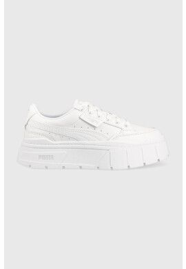 Puma Маратонки Mayze Stack Lthr Wns в бяло - Pepit.bg