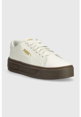 Puma Маратонки Smash Platform v3 Sleek в бежово - Pepit.bg