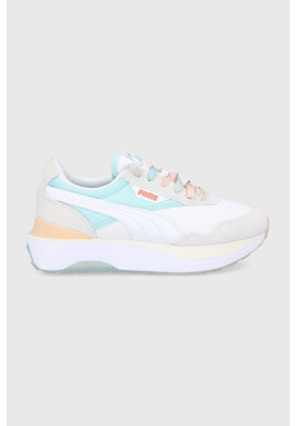 Puma Обувки Cruise Rider в кремаво с платформа - Pepit.bg