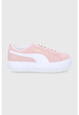 Puma Обувки Suede Mayu 380686 в жълто с равна подметка - Pepit.bg