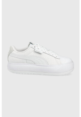 Puma Обувки Suede Mayu St Wns 383273 в бяло - Pepit.bg
