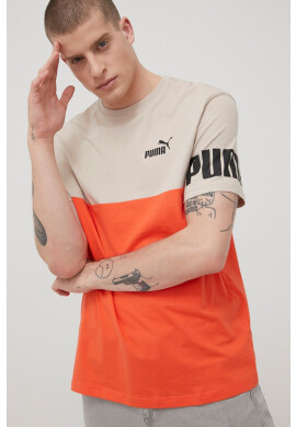 Puma Памучна тениска в бяло - Pepit.bg