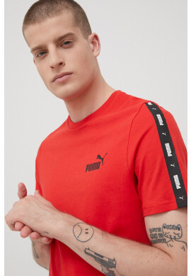 Puma Памучна тениска в лилаво - Pepit.bg