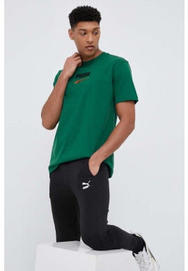 Puma Памучна тениска в бяло - Pepit.bg