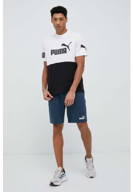 Puma Памучна тениска в бяло - Pepit.bg