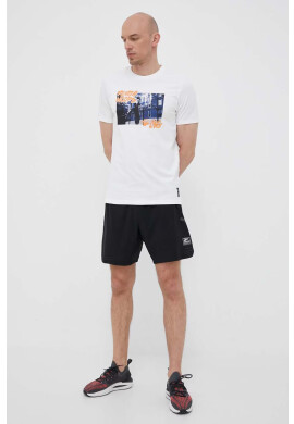 Puma Памучна тениска в бяло с принт - Pepit.bg