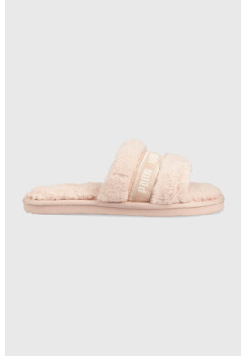 Puma Пантофи Fluff в розово - Pepit.bg