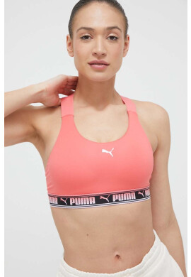 Puma Спортен сутиен Feel It в розово - Pepit.bg