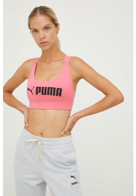 Puma Спортен сутиен Fit в розово - Pepit.bg