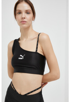 Puma Спортен топ Dare To в черно - Pepit.bg