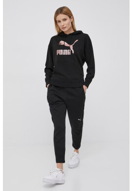 Puma Суичър 534698 в черно с принт - Pepit.bg
