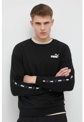 Puma Суичър в черно с принт - Pepit.bg