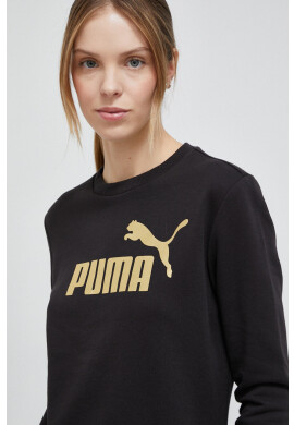Puma Суичър в сиво с качулка с принт - Pepit.bg