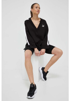 Puma Суичър в черно с десен - Pepit.bg
