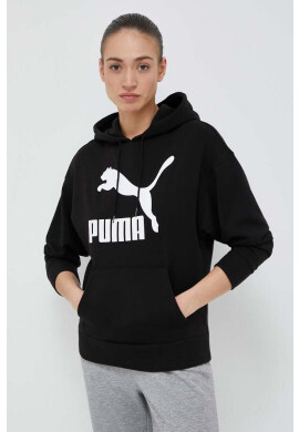 Puma Суичър в тъмносиньо с принт - Pepit.bg