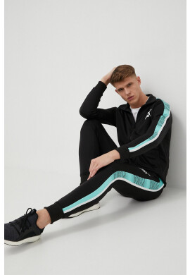 Puma Суичър в черно с десен - Pepit.bg