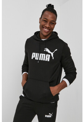 Puma Суичър 586686 мъжки в черно с принт - Pepit.bg