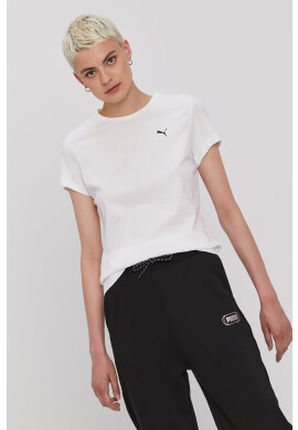 Puma Тениска дамска в бяло - Pepit.bg