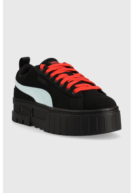 Puma Велурени маратонки X Dua Lipa Mayze SD в черно - Pepit.bg