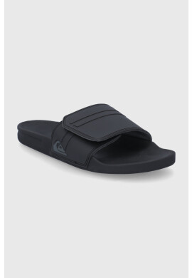 Quiksilver Чехли Rivi в черно - Pepit.bg