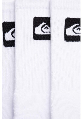 Quiksilver Чорапи (3 броя) в бяло - Pepit.bg