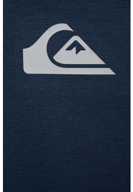 Quiksilver Детска блуза с дълги ръкави в тъмносиньо с принт - Pepit.bg