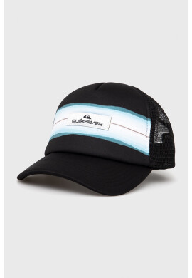 Quiksilver Детска шапка в черно с десен - Pepit.bg