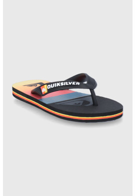 Quiksilver Детски джапанки в черно - Pepit.bg