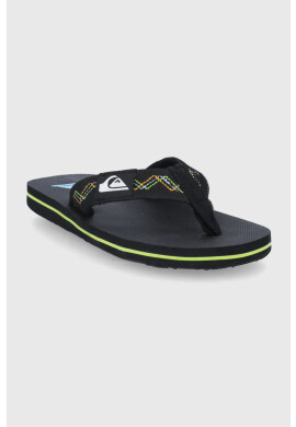 Quiksilver Детски джапанки в черно - Pepit.bg