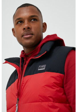 Quiksilver Елек мъжки в червено със зимна изолация - Pepit.bg