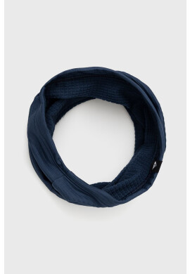 Quiksilver Кръгъл шал мъжки в тъмносиньо с изчистен дизайн - Pepit.bg