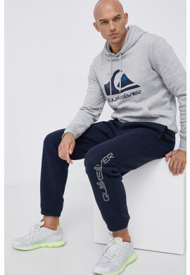 Quiksilver Панталони мъжки в черно меланж на - Pepit.bg
