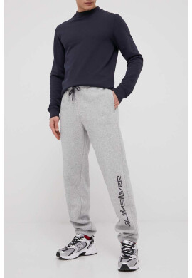 Quiksilver Панталони мъжко в сиво с принт - Pepit.bg