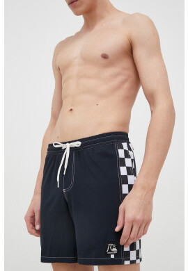 Quiksilver Плувни шорти в черно - Pepit.bg