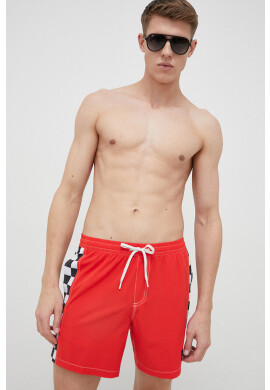 Quiksilver Плувни шорти в червено - Pepit.bg
