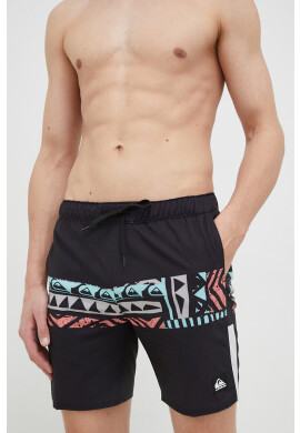 Quiksilver Плувни шорти в черно - Pepit.bg