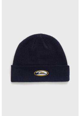 Quiksilver Шапка в тъмносиньо с фина плетка - Pepit.bg