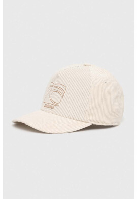 Quiksilver Шапка с козирка в бежово с апликация - Pepit.bg