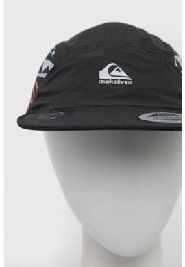 Quiksilver Шапка с козирка в черно с десен - Pepit.bg