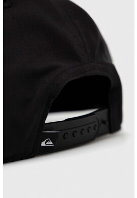 Quiksilver Шапка с козирка в черно с принт - Pepit.bg