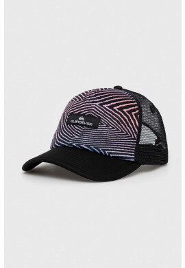 Quiksilver Шапка с козирка в черно с десен - Pepit.bg