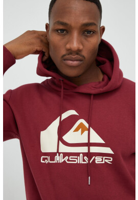 Quiksilver Суичър в червено с принт - Pepit.bg