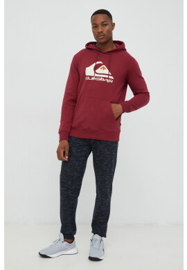 Quiksilver Суичър в червено с принт - Pepit.bg