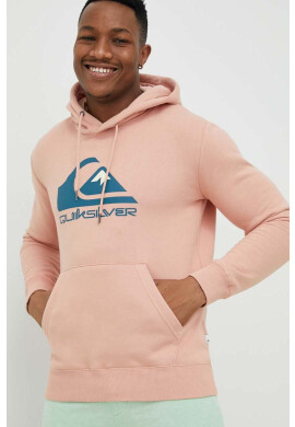 Quiksilver Суичър в жълто с качулка с принт - Pepit.bg