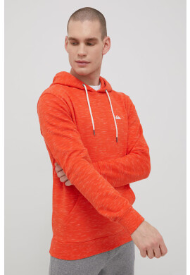 Quiksilver Суичър мъжка в оранжево меланж на - Pepit.bg