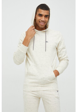 Quiksilver Суичър в бяло меланж на - Pepit.bg