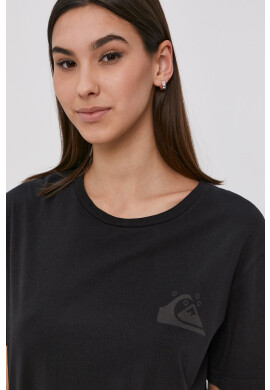 Quiksilver Тениска дамска в черно - Pepit.bg